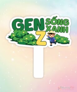 Hashtag cầm tay gen Z sống xanh
