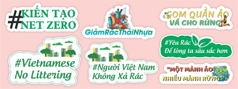 Hashtag hội yêu rác