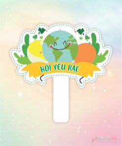 Hashtag cầm tay hội yêu rác