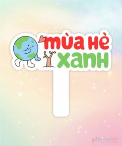Hashtag cầm tay mùa hè xanh