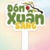 Hashtag cầm tay đón xuân sang