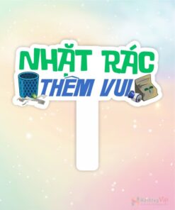 Hashtag cầm tay nói không với chai nhựa