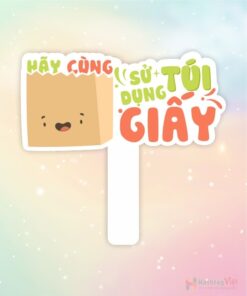 Hashtag cầm tay nói không với chai nhựa