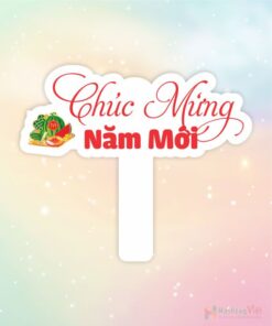 Hashtag cầm tay chúc mừng năm mới