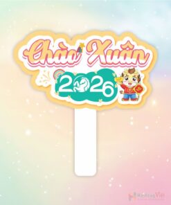 Hashtag cầm tay Chào Xuân 2026
