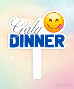 Hashtag cầm tay gala dinner