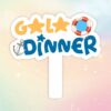 Hashtag cầm tay gala dinner