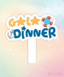 Hashtag cầm tay gala dinner