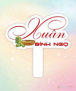 Hashtag cầm tay Xuân Bính Ngọ
