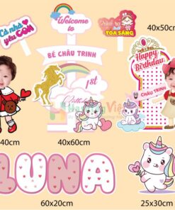 Hashtag chibi Sinh nhật bé