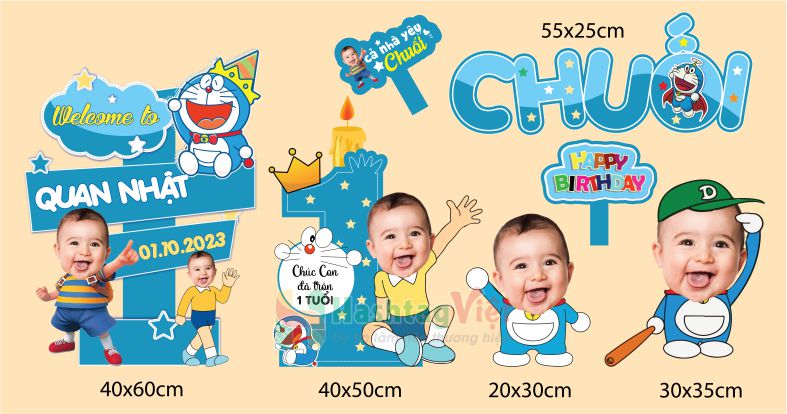 Hashtag chibi sinh nhật bé trai