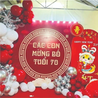 Hashtag mừng thọ