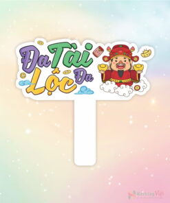 Hashtag cầm tay Tết đa tài đa lộc
