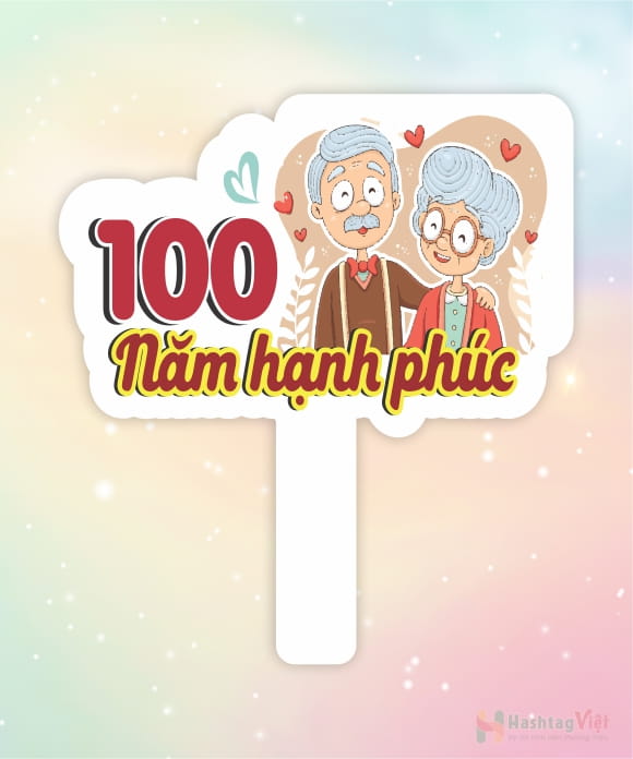 Hashtag mừng thọ đẹp