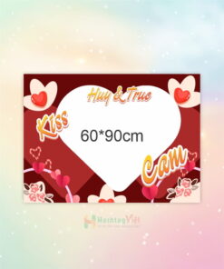 Khung check in valentine's