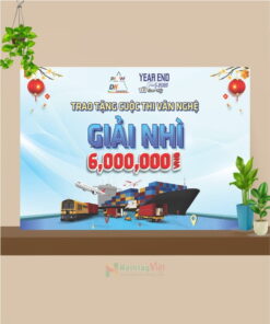 Bảng trao thưởng Year End Party