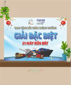 Bảng trao thưởng Year End Party