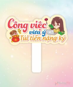 Hashtag cầm tay công việc vừa ý túi tiền nặng ký