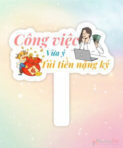 Hashtag cầm tay công việc vừa ý túi tiền nặng ký