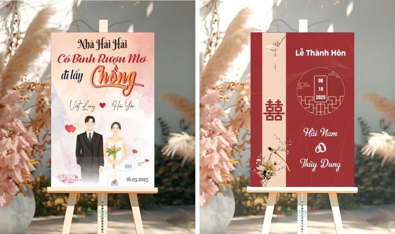 Bảng lễ thành hôn Bảng lễ thành hôn