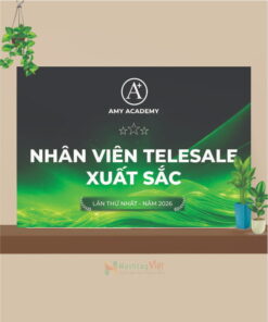 Bảng vinh danh nhân viên công ty AMY ACADEMY