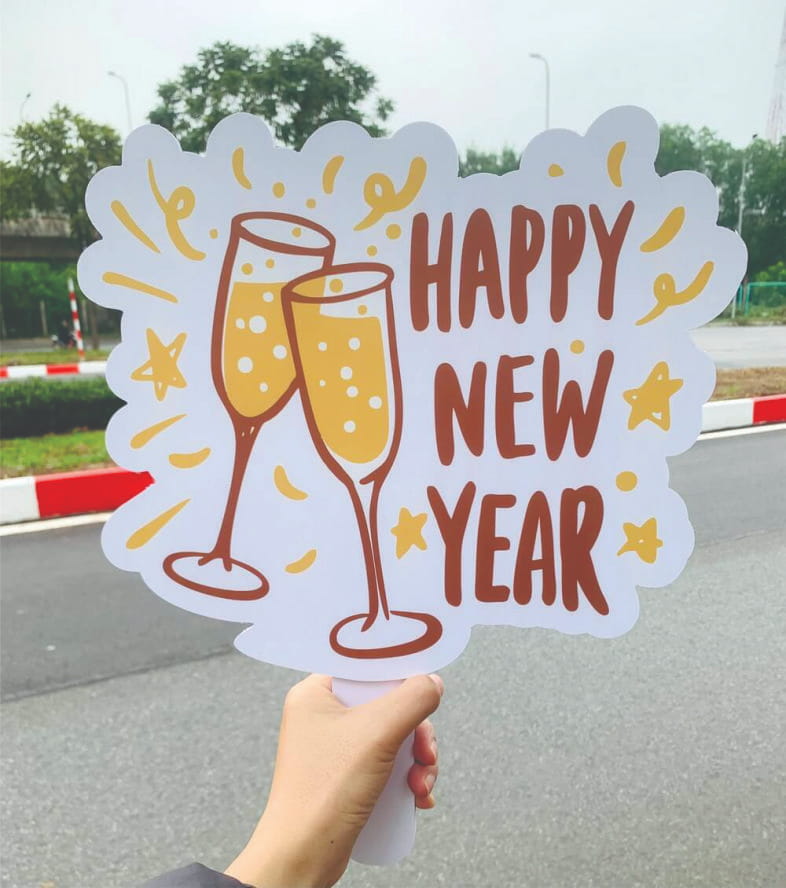 Hashtag Happy new year