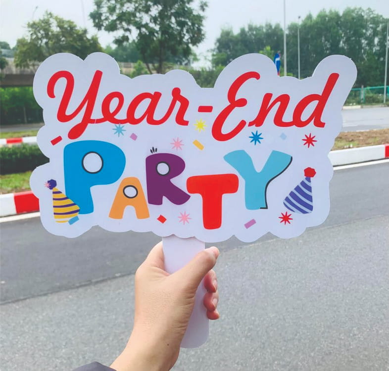 Hashtag Year End Party