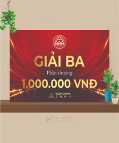 Bảng trao giải thưởng công ty GORYOVINA