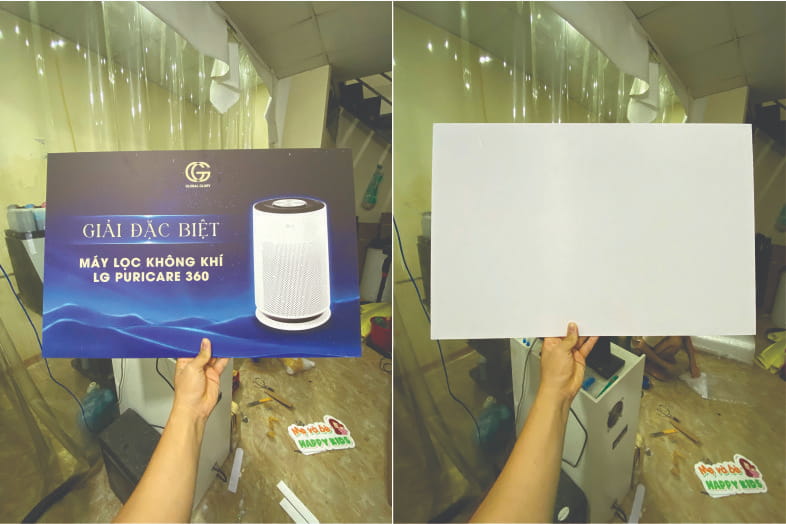 Bảng trao thưởng công ty Global Glory