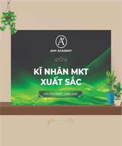 Bảng vinh danh nhân viên công ty AMY ACADEMY