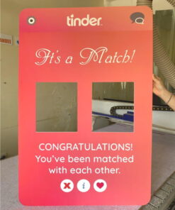 Khung check in Tinder