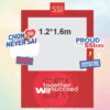 Khung check in sự kiện công ty SSI