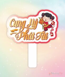 Hashtag cầm tay cung hỷ phát tài