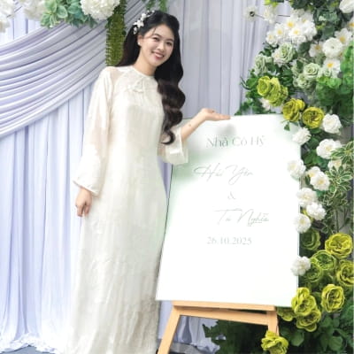 Bảng tên đám cưới đẹp