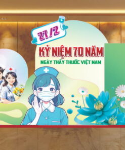 Khung check in ngày thầy thuốc Việt Nam