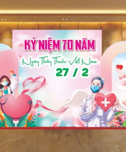 Khung check in ngày thầy thuốc Việt Nam