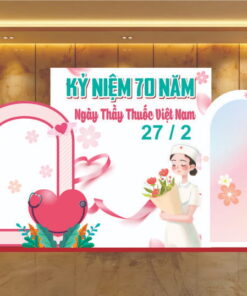 Khung check in ngày thầy thuốc Việt Nam