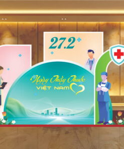 Khung check in ngày thầy thuốc Việt Nam