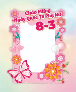 Khung check in ngày 8-3