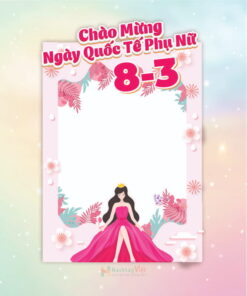 Khung check in ngày 8-3