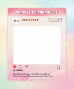Khung check in công ty Devie