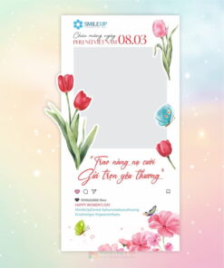 Khung chụp hình 8-3 công ty Smileup