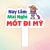 Hashtag cầm tay nay làm mai nghỉ mốt đi Mỹ