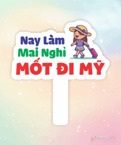 Hashtag cầm tay nay làm mai nghỉ mốt đi Mỹ