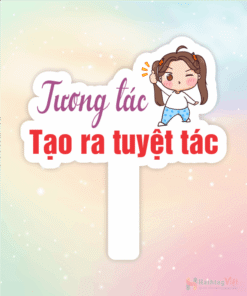 Hashtag cầm tay tương tác tạo ra tuyệt tác