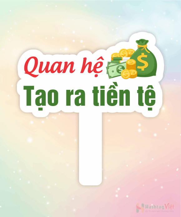 Hashtag cầm tay nhất quan hệ nhì tiền tệ