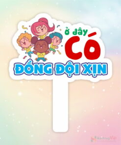 Hashtag cầm tay ở đây có đồng đội xịn