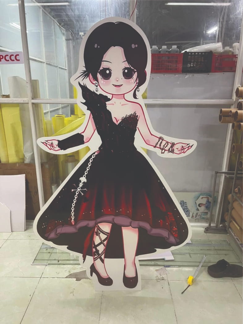 Standee chibi formex