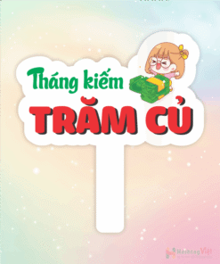 Hashtag cầm tay tháng kiếm trăm củ