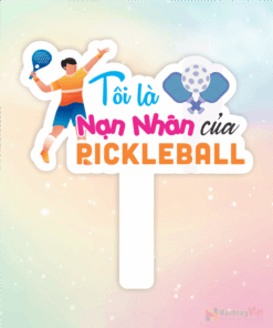 Hashtag cầm tay pickleball